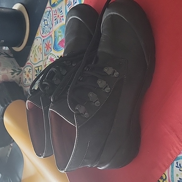 COACH leather lace up boot 8.5 - Picture 16 of 16